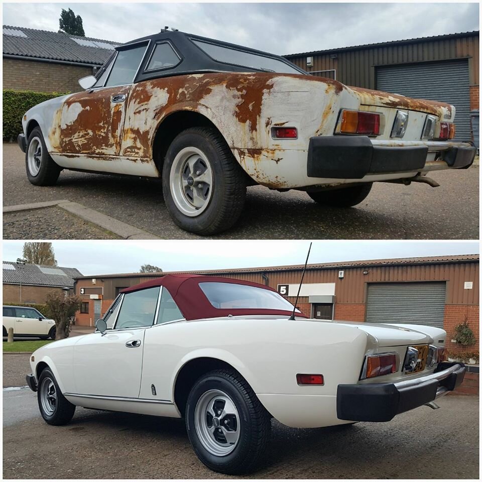 Before & After Fiat Restoration